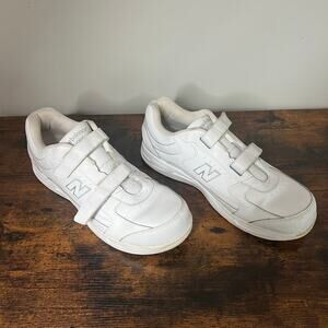 New Balance 546 Wide Walking Shoes Sneakers Men's 14 DSL-2 White MW576VW